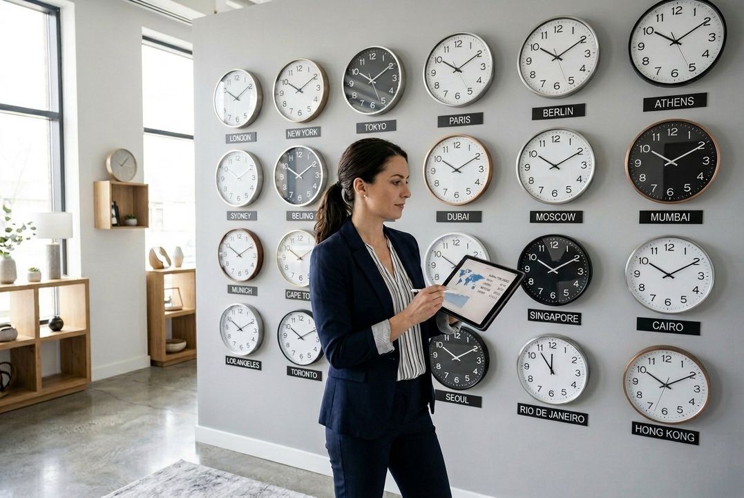 Sådan vælger du vægure og holder styr på hvad klokken er globalt
