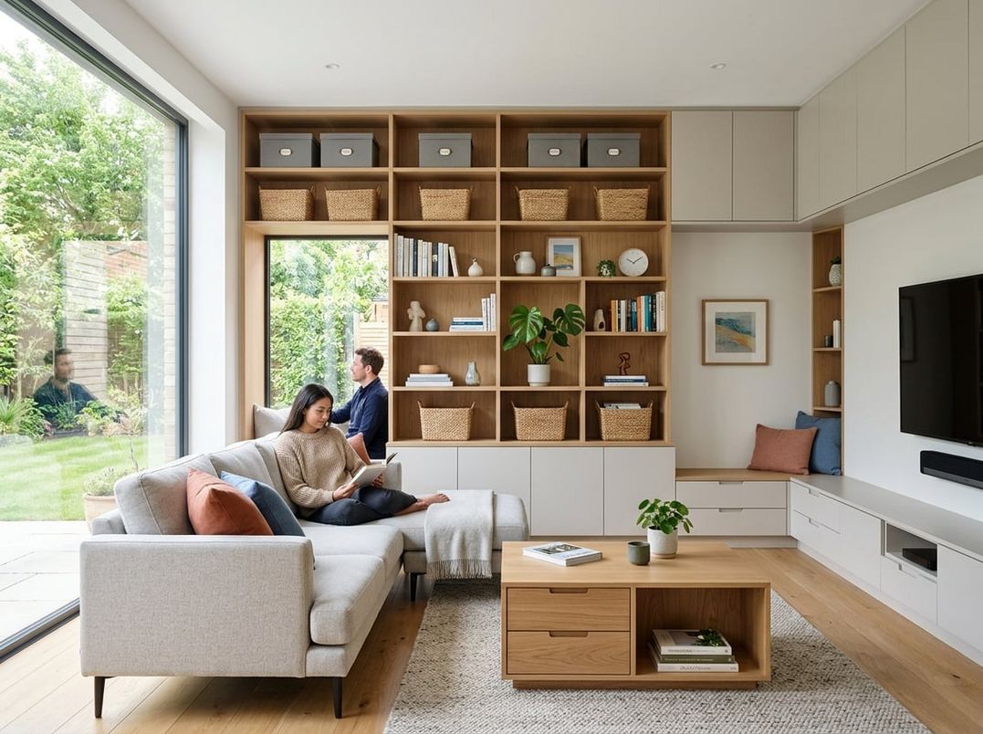 Hjem med smarte opbevaringsløsninger