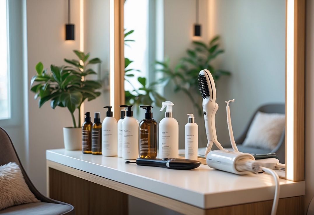 Skab det perfekte hjørne til hårpleje og styling derhjemme